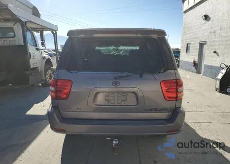 2001 Toyota Sequoia Limited z USA, uszkodzony, nr VIN 5TDBT48A11S027078